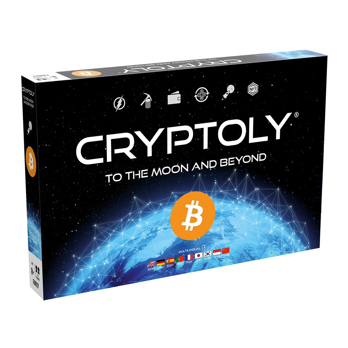 Cryptopoly - the Bitcoin Strategy Game box view