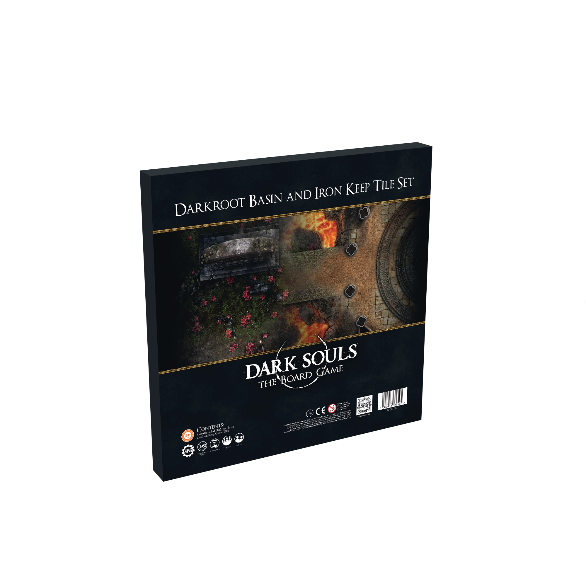 Dark Souls: the Board Game - Darkroot Basin and Iron Keep Tile Set box view