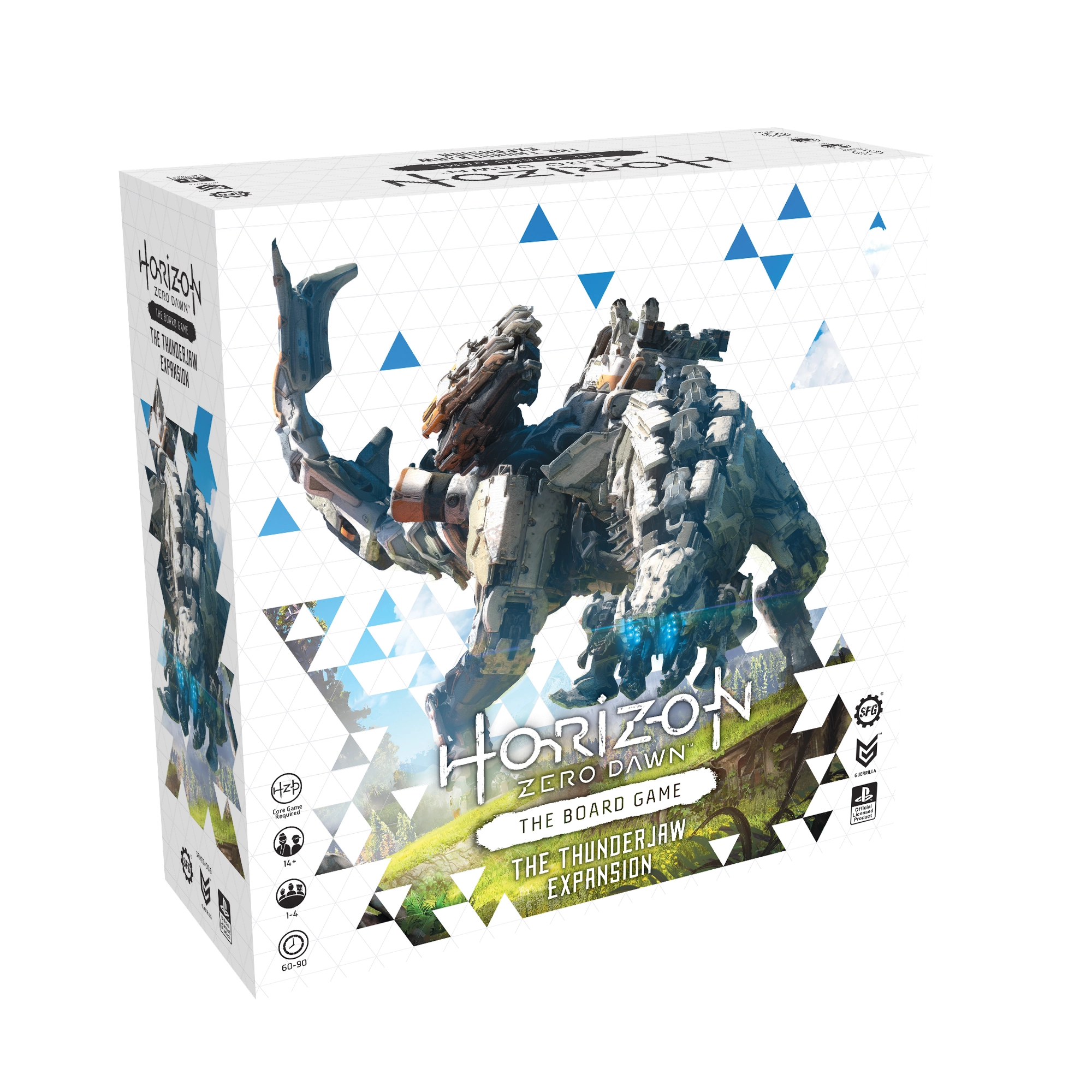 Horizon Zero Dawn Board Game - Thunderjaw Expansion box view