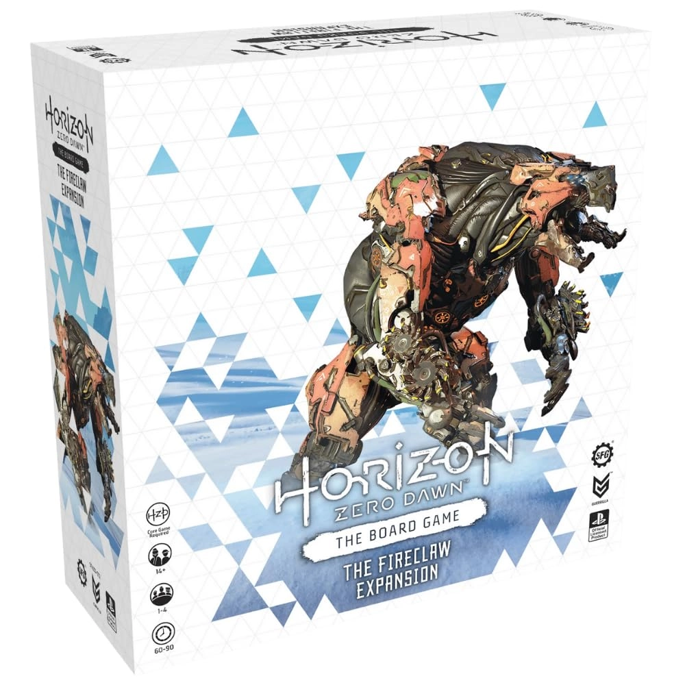 Horizon Zero Dawn Board Game - Fireclaw Expansion box view