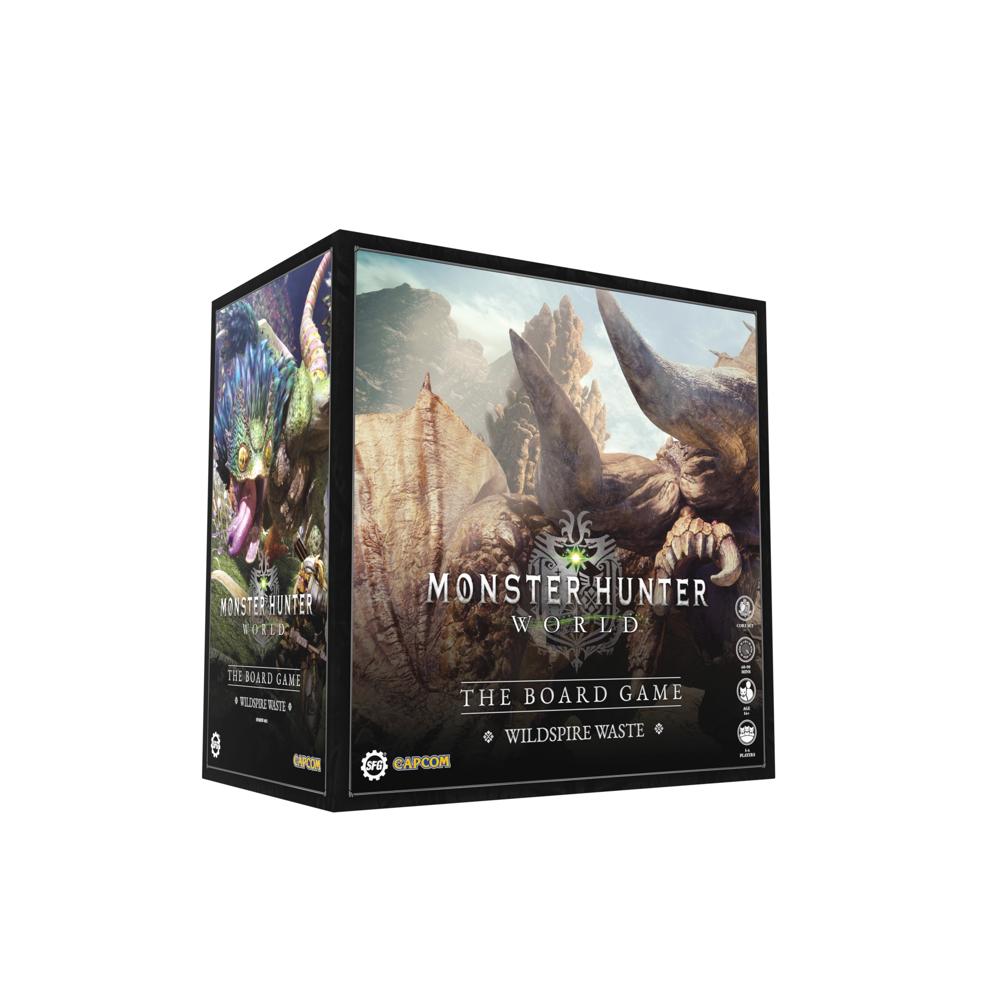 Monster Hunter World: Wildspire Waste Core 2 box view