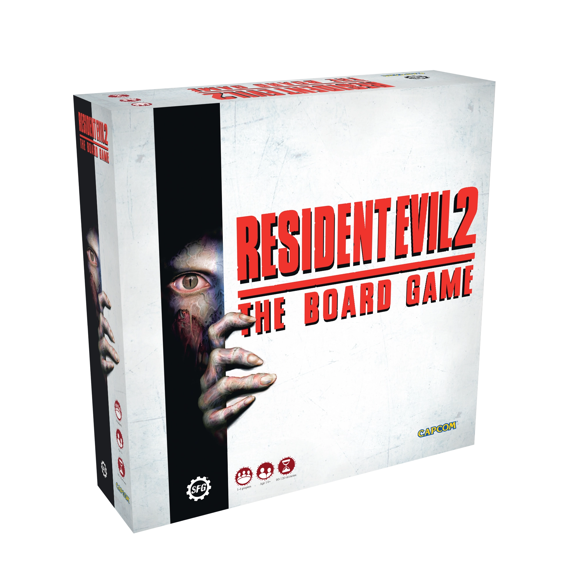 Resident Evil 2: the Board Game box view