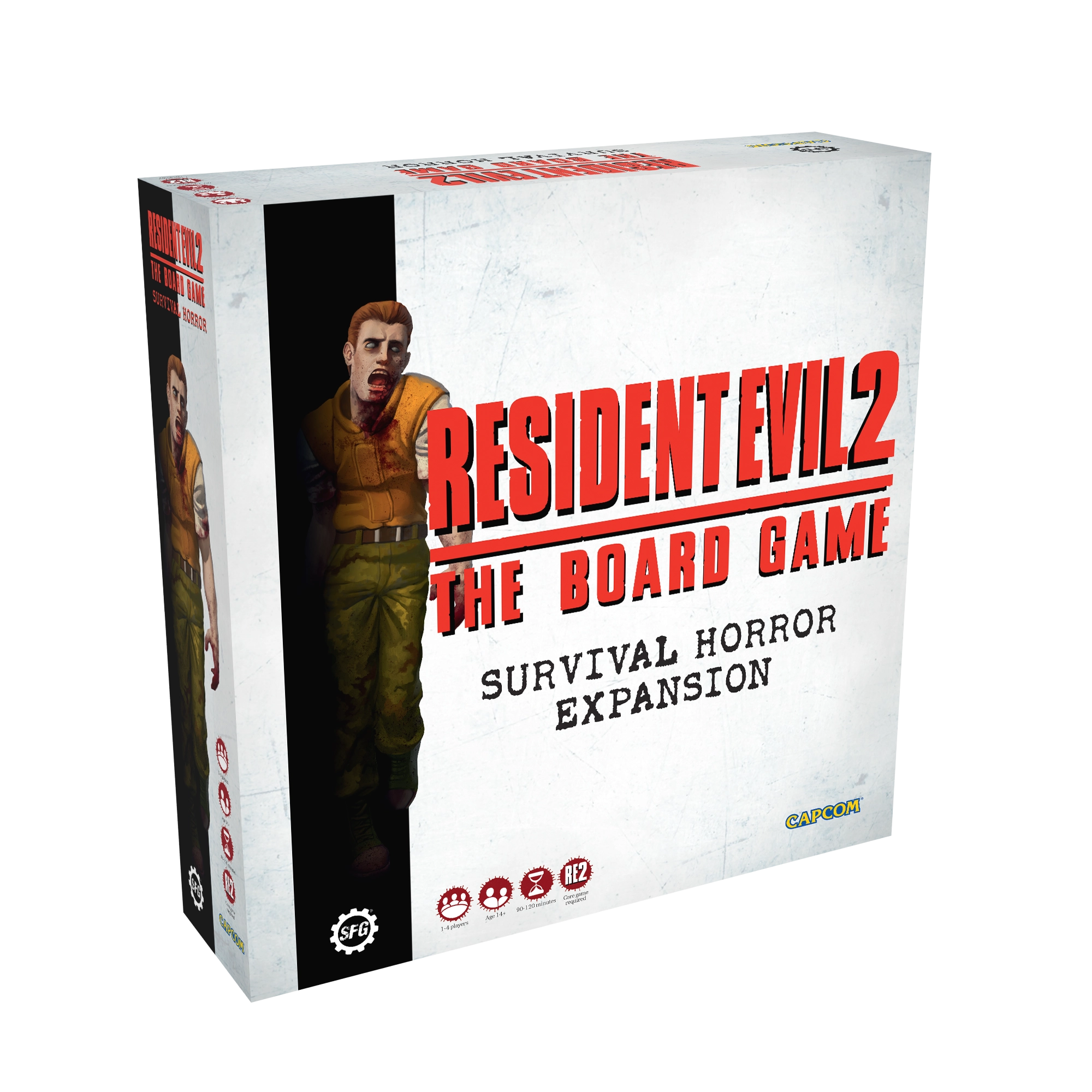 Resident Evil 2: the Board Game - Survival Horror Expansion box view
