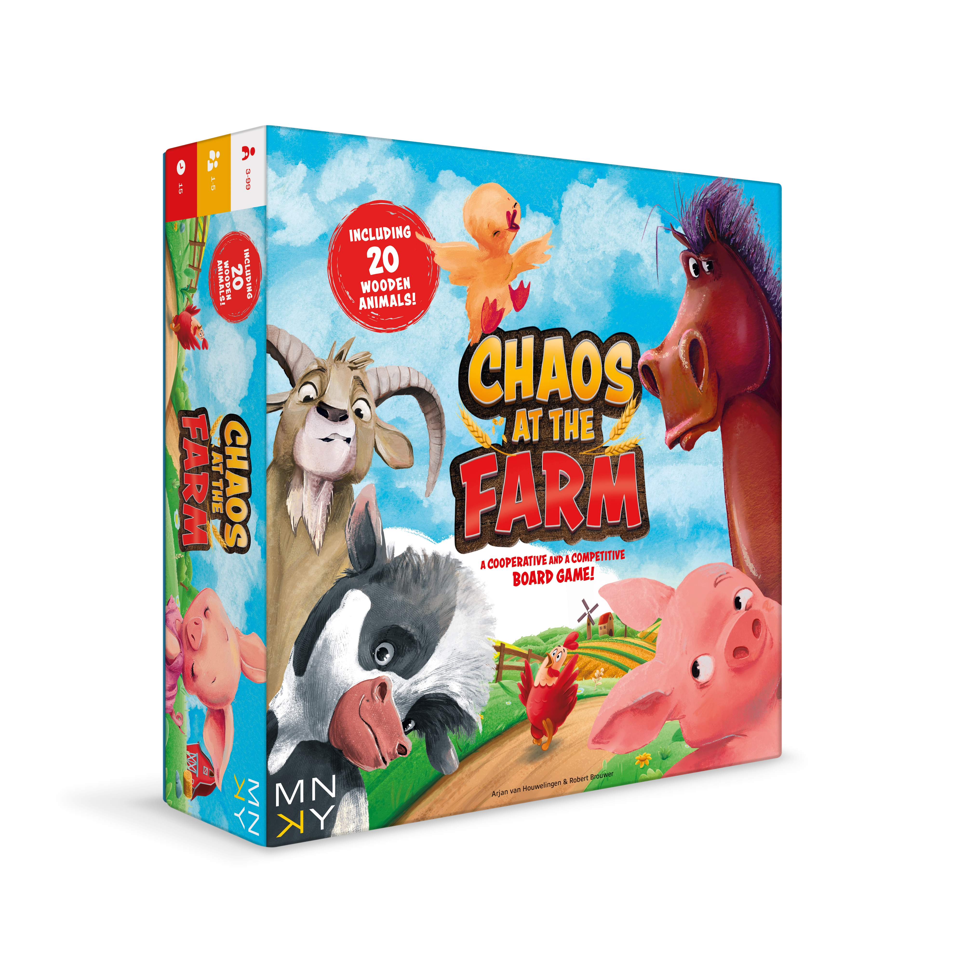 Chaos At the Farm box view