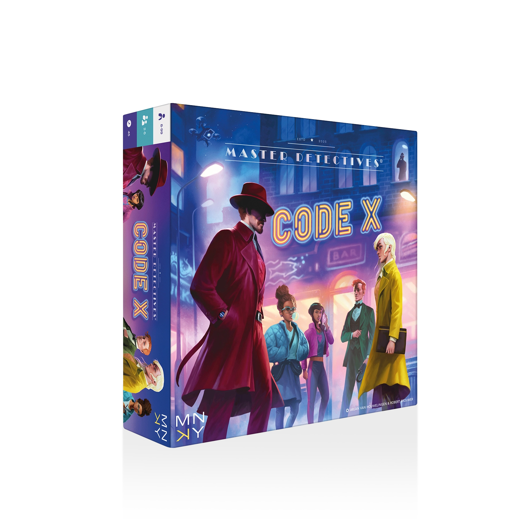 Master Detectives: Code X box view