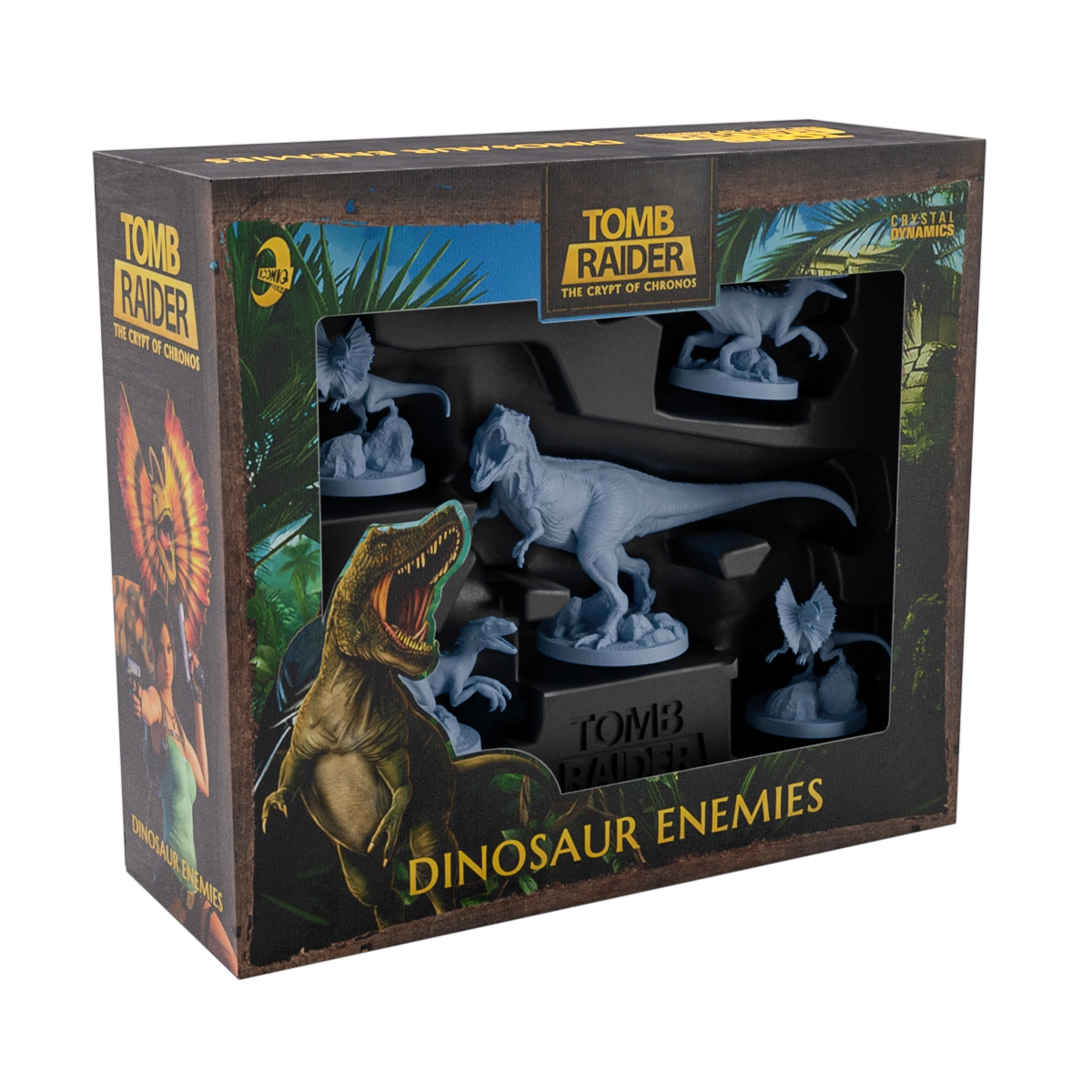 Dinosaur Enemies - Tomb Raider: the Crypt of Chronos box view
