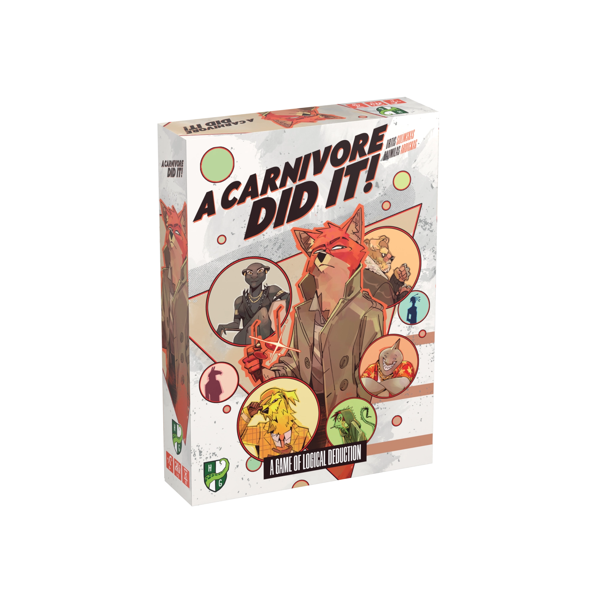 A Carnivore Did It! - Core Game box view